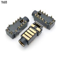 YUXI 1-20PCS PJ-4.5 Gold Plated 4.5MM Headphone Power Socket Pin 5 Poles Audio for Sony Player 4.4 Balance Receptacle Socket