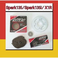 Pro +++ Akei ชุดโซ่สเตอร์ อย่างดี Spark 135 / Spark 135i/X1R โซ่ข้อหนา 428H ราคาดี เฟือง โซ่ แค ต ตา ล็อก เฟือง โซ่ เฟือง ขับ โซ่ เฟือง โซ่ คู่