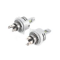 HORI 2Pcs ไฟหน้ารถ40W LED หลอดไฟ8000LM กันน้ำรถยนต์ไฟหน้า