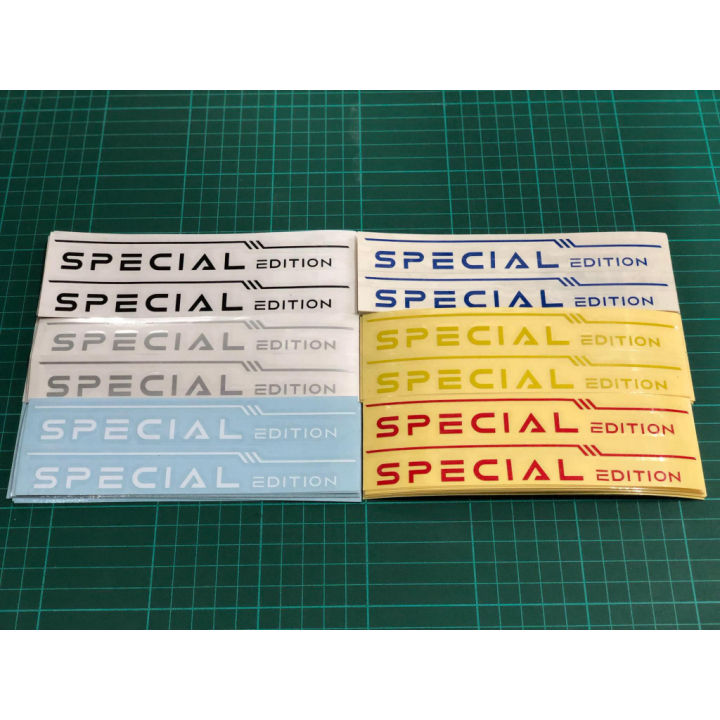 สติกเกอร์-ติดใต้โลโก้หลีด-special-edition-มีให้เลือก8สี-ด้วยกัน-ขาว-ดำ-เทา-แดงและน้ำเงิน-เปลี่ยนสีเพิ่มเติมทักแชทได้เลย