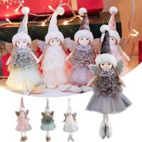 Christmas Angel Plush Doll Pendant Xmas Tree Hanging Ornaments For Home Party Decor Halloween New Year Navidad Pendant Christmas Ornaments