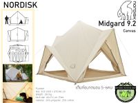 Nordisk Midgard 9.2 With Steel Poles#6 person