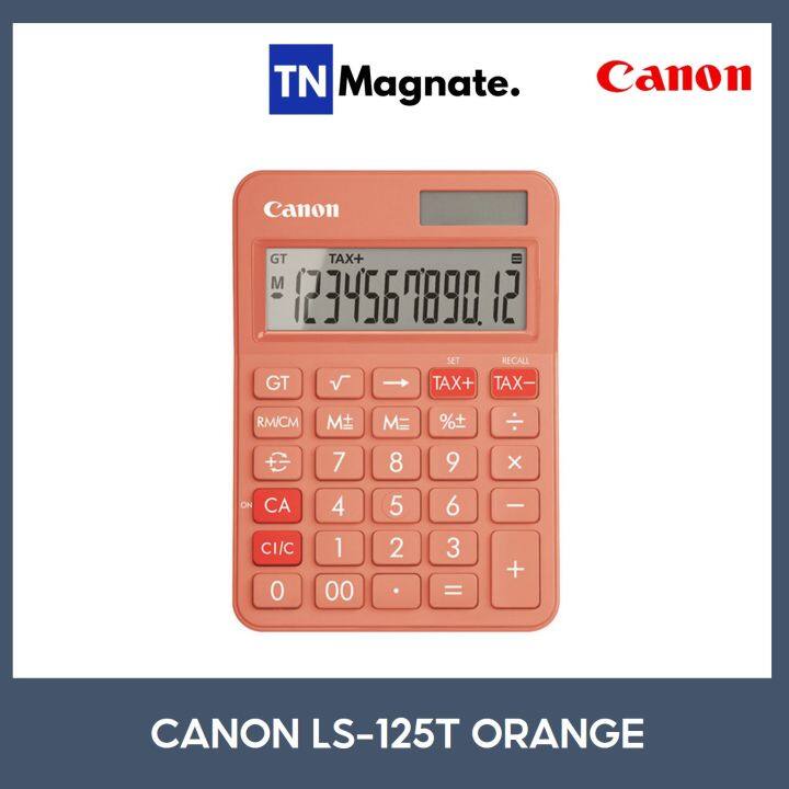 เครื่องคิดเลข-canon-รุ่น-ls-125t-เลือกสี