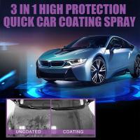 ；‘【- 3 In 1 Quick Coating Spray High Protection Shine Armor Ceramic Car Wash Car Shield Coating Cleaning Nano Polishing Paint Wax