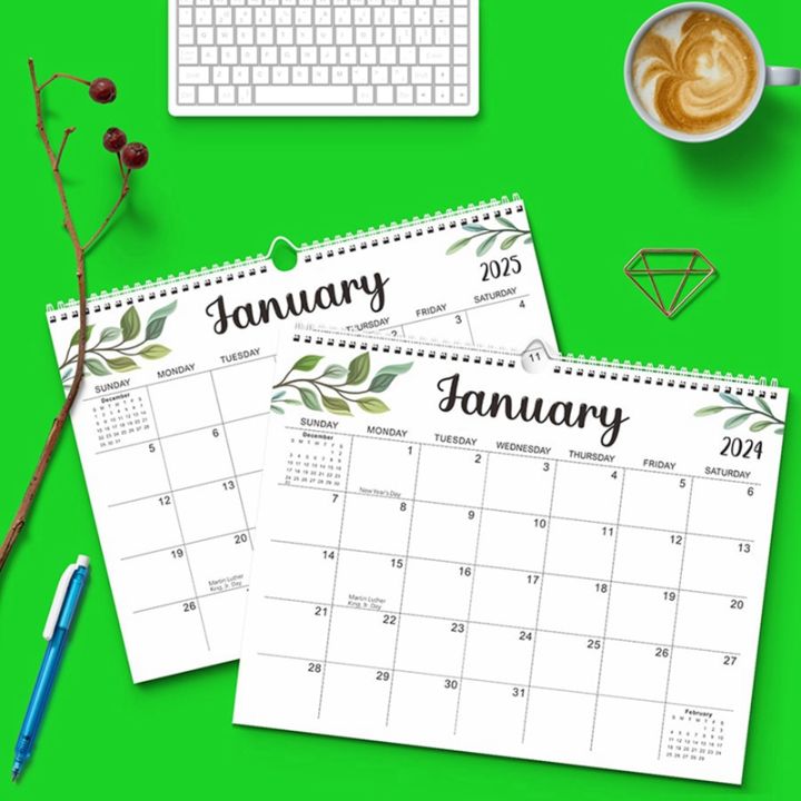 Wall Calendar 2024 Calendar 14.5X11.4in 2024 Wall Calendar Runs Until