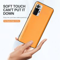 Plain Skin Leather Phone Cover For Xiaomi Redmi Note 10 Pro Case Redme Redmy Not 10 Note10 10Pro 10s Shockproof Protection Coque Electrical Safety