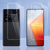 For vivo iQOO 10 iQOO10 Pro 5G Clear TPU / Matte Anti-Fingerprints Hydrogel Full Cover Soft Screen Protector Film ( Not Glass ) Electrical Connectors