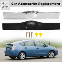 สัมผัสด้านหลังภายนอกประตู Latch Tailgate Handle Liftgate Trunk Glossy Black Chrome Car Fit สำหรับ Toyota Prius 2004-2009