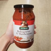 สินค้าเข้าใหม่ ? ซอสพาสต้า ซานรีโม่ San Remo Homestyle Pasta Sauce 500g.?Bologness &amp; Mushroom