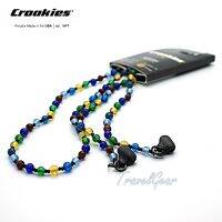 (ส่งฟรี)สายคล้องแว่นตา Croakies รุ่น World Cord Czech Multi Round