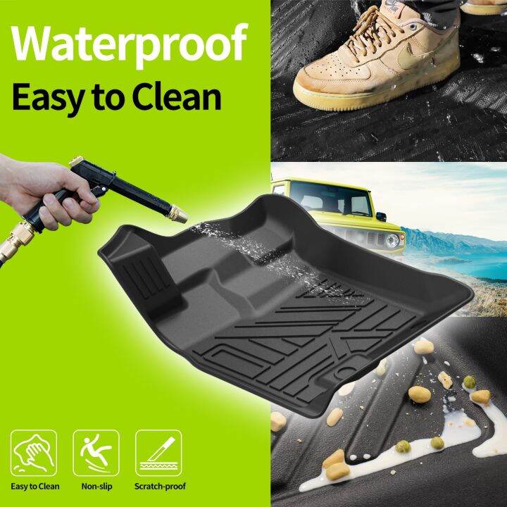 COOOOOOKIIIIMMM Car Floor Mats Trunk Pad For Toyota FJ Cruiser All