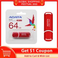 (CALGY Phone protection) USBDrive 64GB USB 3.2ไดรฟ์32GB UV150 16GB Pendrive RedDrive ForU Disk 100 ADATA