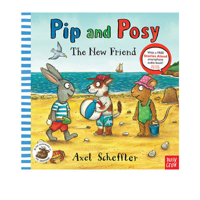 Original English PIP and posy Posey and pip the new friend famous Axel Scheffler childrens picture story book comic book