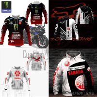 yii8yic 【CustomFashion】เสื้อแจ็กเก็ตกันหนาวลําลอง มีฮู้ด พิมพ์ลายโลโก้ YAMAHA 3d แฟชั่นฤดูใบไม้ผลิ และฤดูใบไม้ร่วง สําหรับผู้ชาย 2021