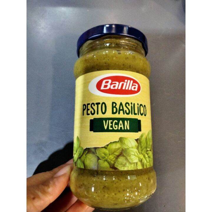 new-arrival-barilla-pesto-basilico-vegan-ซอส-195g