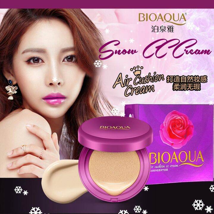BIOAQUA Air Cushion CC cream 15g+ Free Refill of 15g Lazada PH