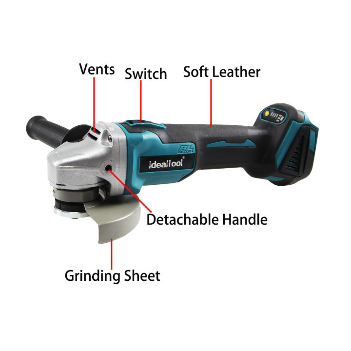 125100mm-3-speed-brushless-electric-angle-grinder-grinding-machine-cordless-diy-woodworking-power-tool-for-makita-18v-battery