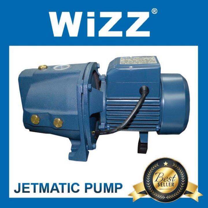 WIZZ 2HP Jetmatic Water Pump, 76 meters, Single Phase, 1x1 Intake