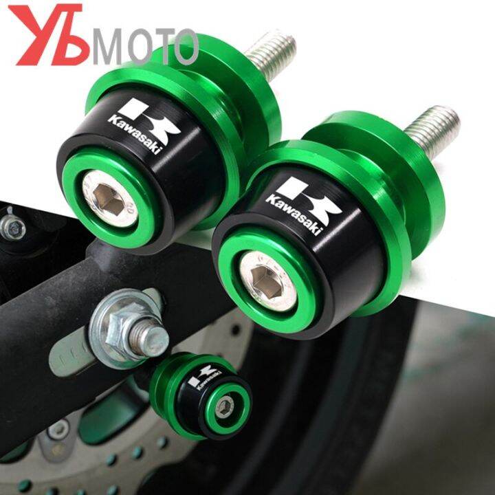 Motorcycle M8 Rear Bridge Spool Slider Stand Screws For Kawasaki Z400