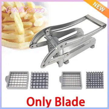 French Fry Chip Stainless Cutter Chopper Commercial Potato Chipper Slicer  Maker