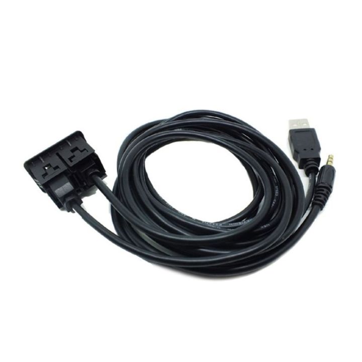 รถ-เรือ-dash-flush-mount-usb-port-panel-extension-cable-adapter-1-5m-สำหรับอุปกรณ์ตกแต่งรถยนต์