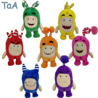 รูปแบบใหม่18เซนติเมตร Oddbods ตุ๊กตาตุ๊กตาของเล่นยัดไส้หลายสีน่ารักการ์ตูน Plushie ตุ๊กตาของขวัญสำหรับเด็ก