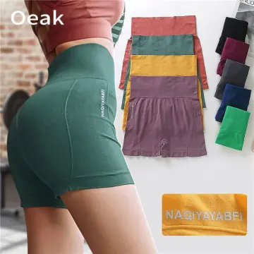 SUPERFLOWER Sports Booty Shorts for Women High Waisted Bubble