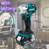 Top DTW285 Makita เครื่องมือไฟฟ้าประแจไฟฟ้า 18 โวลต์ 520N.m ไร้สาย มีแบตเตอรี่