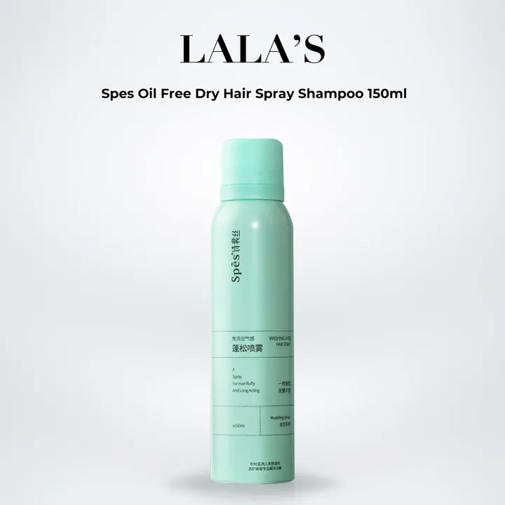 Spes Oil Free Dry Hair Spray Shampoo 150ml Lazada