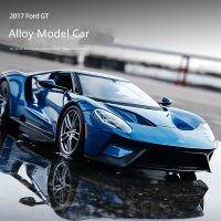 ของขวัญสำหรับเด็ก1/36 Ford GT ประตูโลหะโมเดลรถของเล่นโลหะอัลลอยโมเดลรถยนต์สปอร์ตสูงเป็นของขวัญสำหรับเด็กของสะสมสามารถเปิดได้