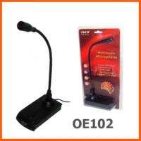 สินค้าขายดี OKER Microphone รุ่น OE-102 เป็นไมค์แบบตั้งโต๊ะ พร้อมฐานรอง ##ที่ชาร์จ แท็บเล็ต ไร้สาย เสียง หูฟัง เคส Airpodss ลำโพง Wireless Bluetooth โทรศัพท์ USB ปลั๊ก เมาท์ HDMI สายคอมพิวเตอร์