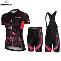 Mieyco Ropa Ciclismo Mujer ขี่จักรยาน Skinsuit Conjunto Ciclismo Bicicleta De Montaña กางเกงขาสั้นผู้หญิง Macacao Feminino Roadbike MTB