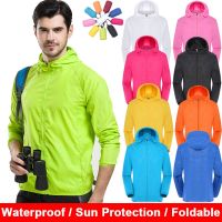 Quick Dry Windbreaker Men Women Waterproof Jackets For Men Raincoat Rain Jacket Coat Sun Protection Clothing Fishing Camping