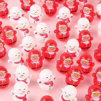 Xiu115Pcs Mini Caute Santa Claus Snowman Tumbler ของเล่นเดสก์ท็อปของขวัญเด็กวันเกิด Party Favors Christmas Party ของขวัญ Pinata Fillersc12-58