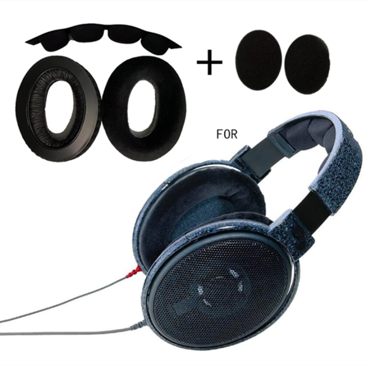 Replacement VELVET Ear Pads for SENNHEISER HD650 HD600 HD580 HD660 S