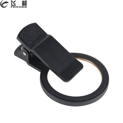 1x 52mm Phone Camera Lens Clip Clamp Aluminum Alloy Thread for Universal Mobile Phones UV CPL ND Lens Adapter Filter Ring Mount