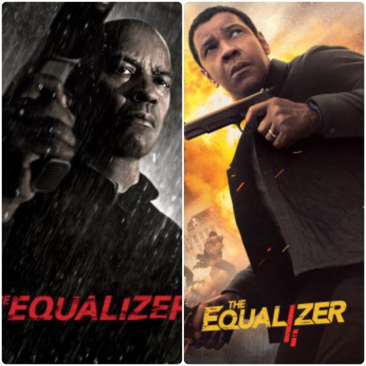 DVD Movie The Equalizer Collection / Trilogy Action Lazada
