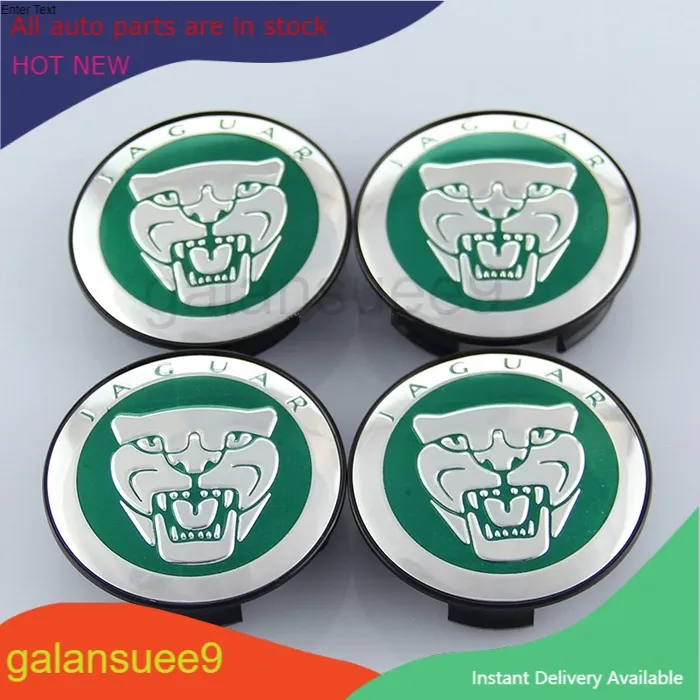 Galansuee New Pcs Jaguar Logo Car Wheel Center Hub Caps For Jaguar S Type X Type Xk Xf Xj Xk