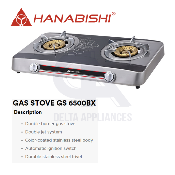 Hanabishi Gas Stove GS 6500BX Lazada PH