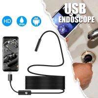 5.5mm Android Endoscope 3IN1 Micro USB Type-c Mini Camera Night Vision Waterproof LED Endoscope for Car Digital Borescope 1m 2m