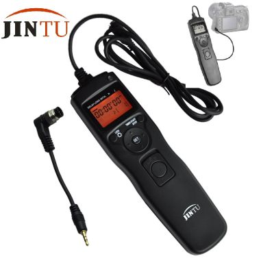 JINTU LCD Time Intervalometer จับเวลาเริ่มต้นรีโมทคอนโทรล N1ตัวปล่อยชัตเตอร์ชุดอุปกรณ์สำหรับนิคคอน D800 D700 D300s D850กล้อง D810