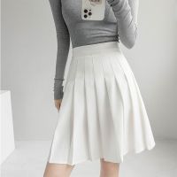 【LZ】﹍✤  48cm Women Pleated Skirt Preppy Style Ladies Mini Skirts High Waist A-Line Female Short Skirts Summer Casual Woman Tennis Skirt