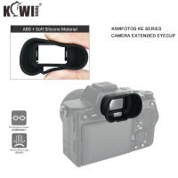 ซิลิโคนอ่อนยาวกล้อง Eyecup Viewfinder Eye Cup Eyepiece Eyeshade สำหรับ Nikon Canon Fujifilm Mirrorless DSLR Protector