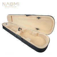 NAOMI Canvas Violin Case Hard Backpack 18 14 12 34 44 Fiddle Case Triangular Shape Super Light Suspension