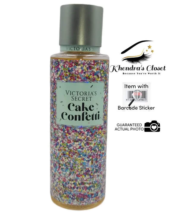 VICTORIAS SECRET FRAGRANCE MIST VICTORIAS SECRET CAKE CONFETTI FRAGRANCE MIST VS CAKE