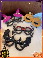 original Halloween Childrens glasses frame pumpkin mask baby girl dress up horror holiday party funny parent-child baby