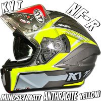 KYT NF-R MINDSET MATT ANTHRACITE YELLOW