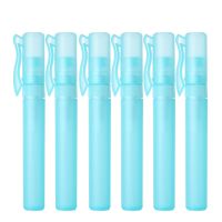 【CW】 50pcs 10ml Plastic Hand Sanitizer Spray bottles Atomizer Tube Refillable Bottle