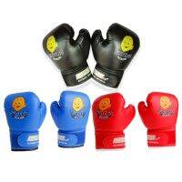 OOTDTY Children Cartoon Punching Bag Sparring Boxing Gloves Training Fight Age 3-12 dropshipping