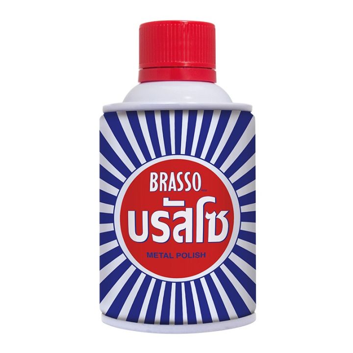 brasso-บรัสโซ-น้ำยาขัดเงาโลหะ-100ml